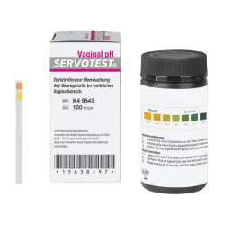 Servotest Vaginale pH-indicatorstrips SERVOTEST Vaginale pH-teststrips